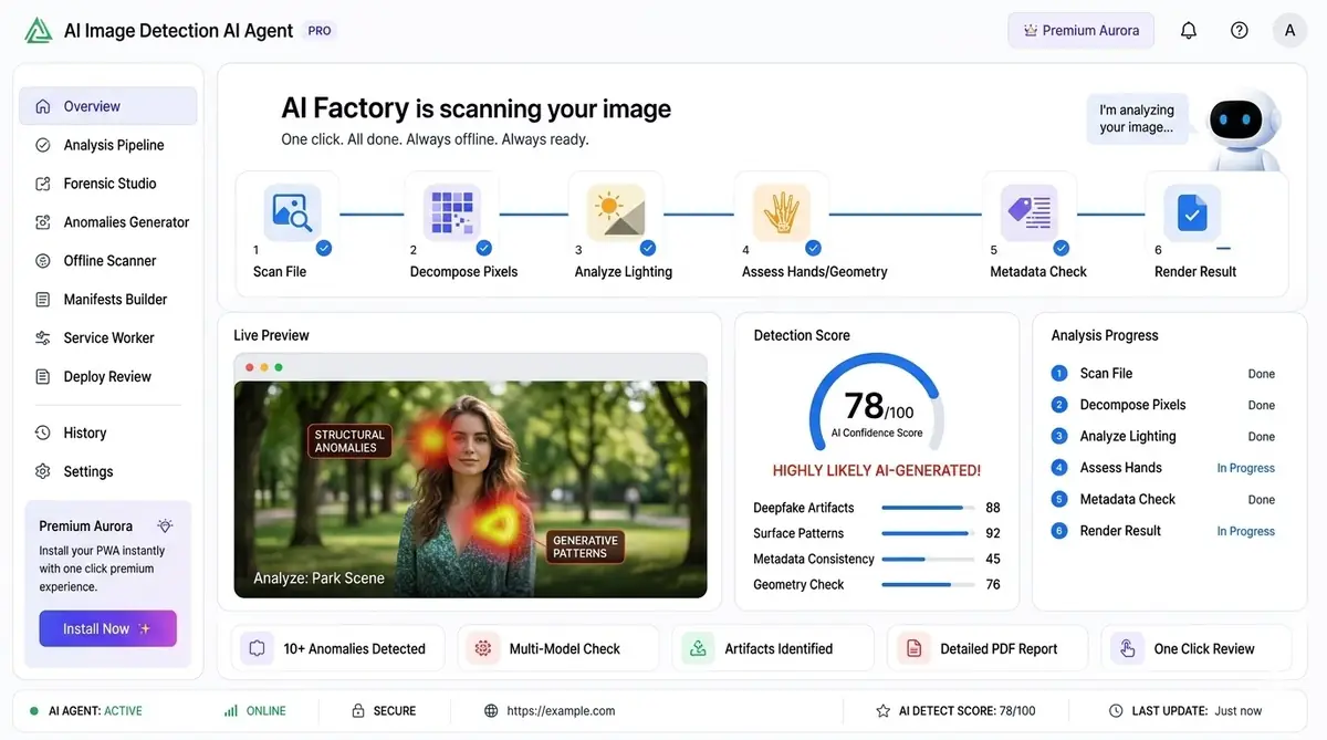 AI statistics calculator dashboard — example of the AI tool software